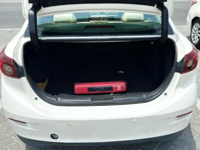 2019 Mazda 3 Other 4 Cylinder Petrol Engine White Beige Sedan GCC Specs
