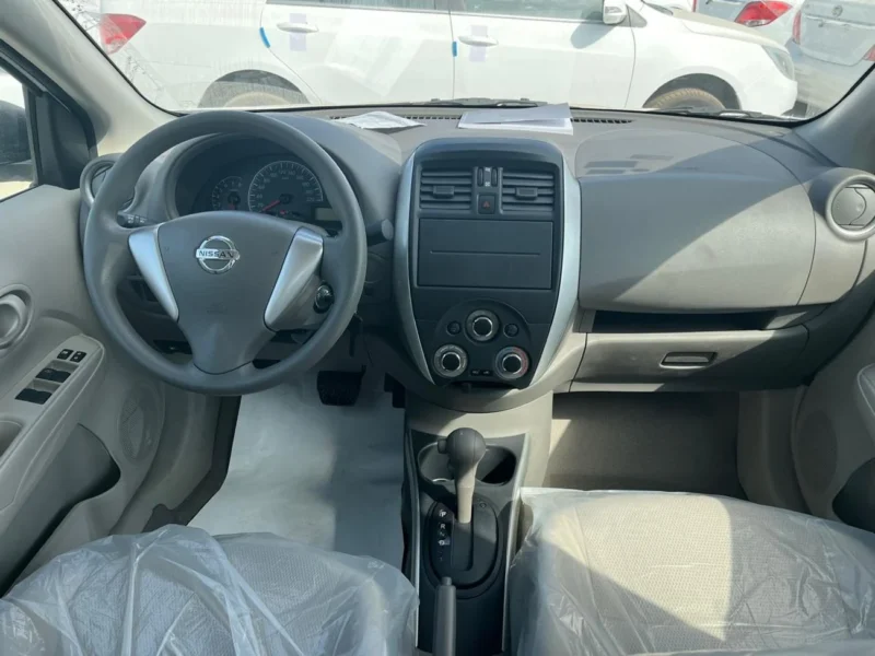 2025 Nissan Sunny 1.6 L 4 Cylinder Petrol Engine White Beige Sedan GCC Specs
