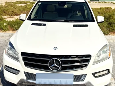 2012 Mercedes-Benz M-Class ML 350 6 Cylinders Engine White Beige SUV