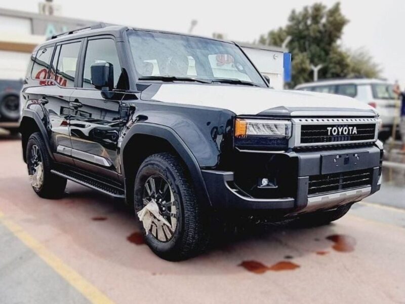 2025 TOYOTA PRADO 2.4L ALL ROUNDER-G 4 Cylinder PETROL Black SUV GCC