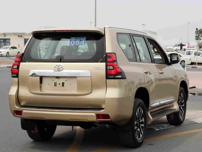 2010 Toyota Prado TXL 2.7 Liter 4 Cylinder Petrol Engine Gold Orange SUV