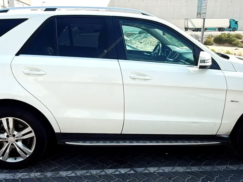 2012 Mercedes-Benz M-Class ML 350 6 Cylinders Engine White Beige SUV