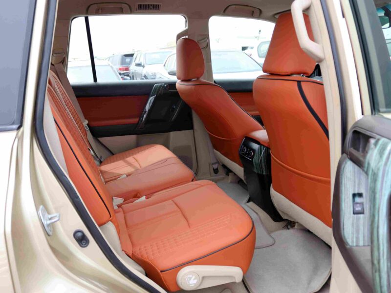 2010 Toyota Prado TXL 2.7 Liter 4 Cylinder Petrol Engine Gold Orange SUV