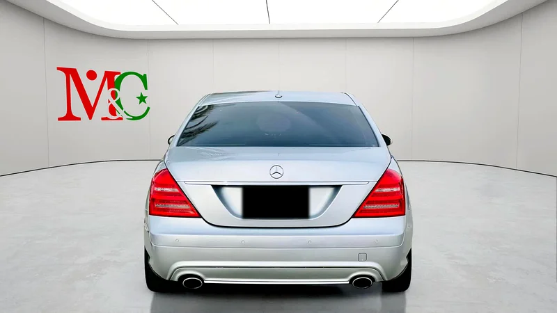 2006 Mercedes-Benz S-Class S 350 6 Cylinder Petrol Engine Silver Black Sedan