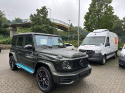 2024 Mercedes-Benz G 63 AMG 4.0L twin-turbocharged V8 Green Tan SUV