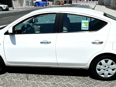 2023 Nissan Sunny Other 4 Cylinder Petrol Engine White Beige Sedan GCC Specs
