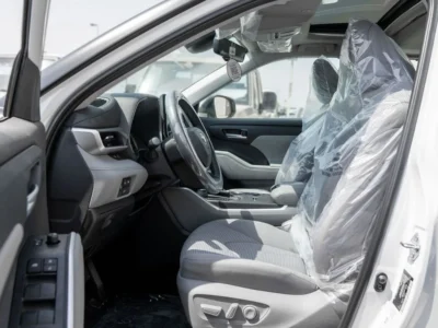 2025 Toyota Highlander GLE 2.5 4 Cylinder Engine AT Hybrid White Grey SUV