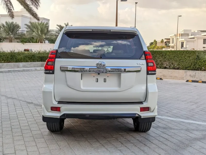 2020 TOYOTA PRADO FULL OPTION V4 Engine 2.7L GCC White Beige SUV