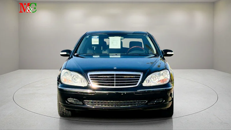 2003 Mercedes-Benz S-Class Other 8 Cylinders Petrol Engine Black Sedan