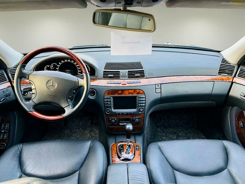 2003 Mercedes-Benz S-Class Other 8 Cylinders Petrol Engine Black Sedan