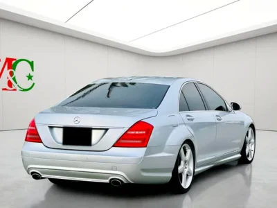 2006 Mercedes-Benz S-Class S 350 6 Cylinder Petrol Engine Silver Black Sedan