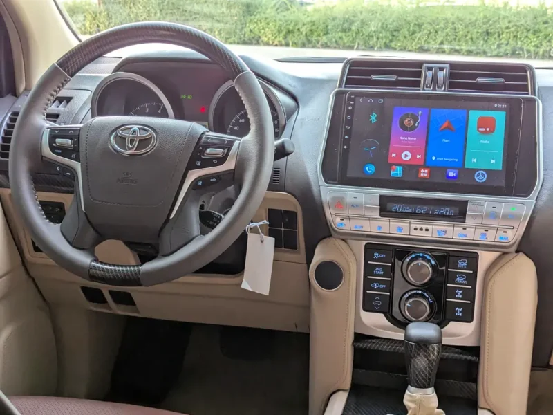 2016 TOYOTA PRADO FACELIFTED 2023 INTERIOR AND EXTERIOR V4 2.7L Grey Brown