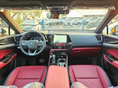 2026 Lexus NX350h HEV HYBRID LUXURY 2.5L V4 AWD Black Red SUV