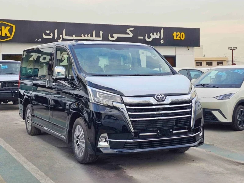 2026 Toyota Granvia PREMIUM LUXURY 3.5L V6 Engine PETROL Black Beige Van