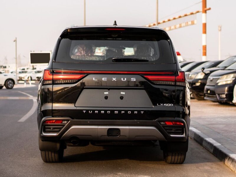 2026 Lexus LX600 Turbo Sport 3.5L V6 Twin-Turbocharged Petrol Black Red SUV
