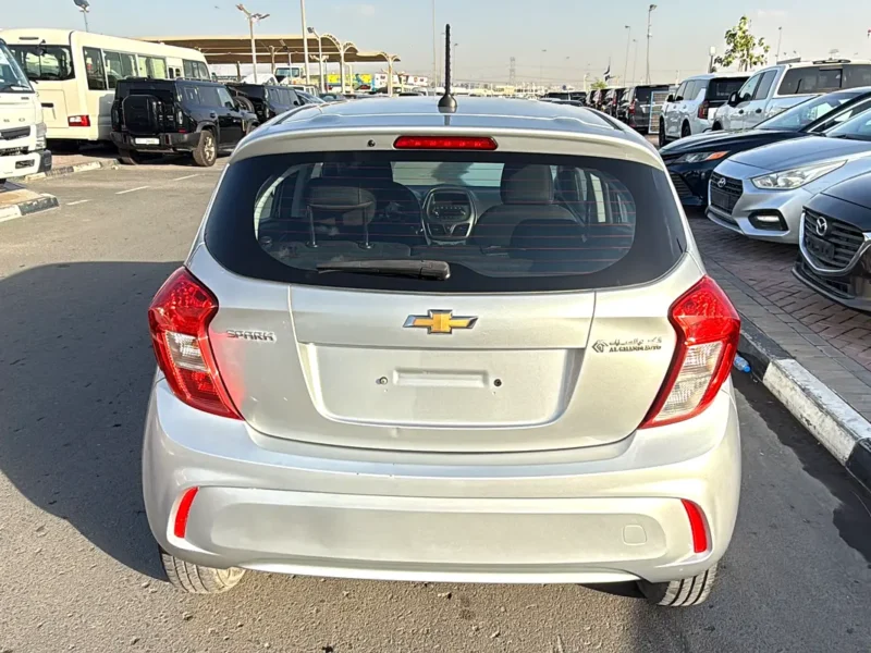 2020 Chevrolet Spark LS 4 Cylinder Petrol Engine Silver Black Hatchback GCC