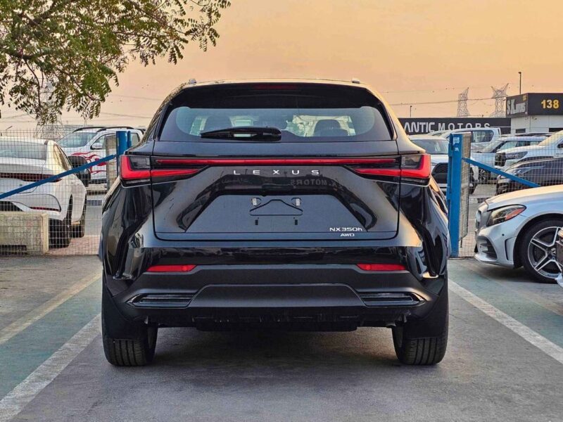 2026 Lexus NX350h HEV HYBRID LUXURY 2.5L V4 AWD Black Red SUV