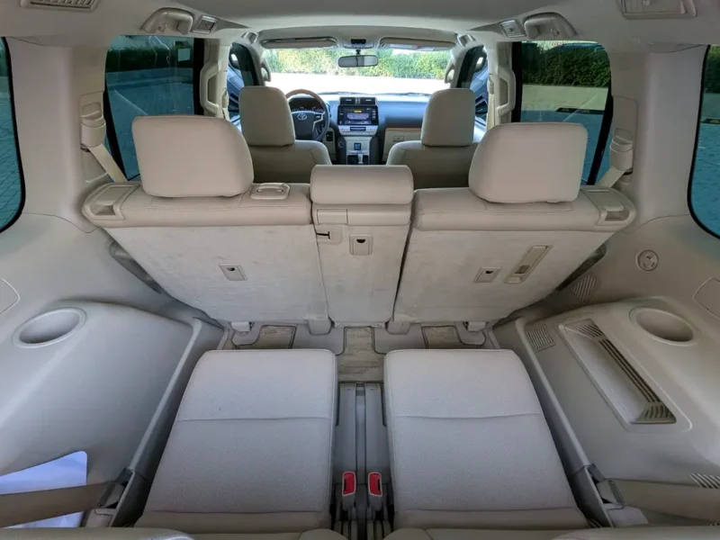 2019 TOYOTA PRADO VXR TOP FULL OPTION GCC V6 4.0L White Beige SUV