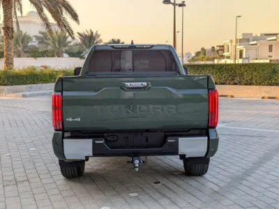 2022 Toyota Tundra Crewmax Limited 6 Cylinder Engine Green Grey Truck