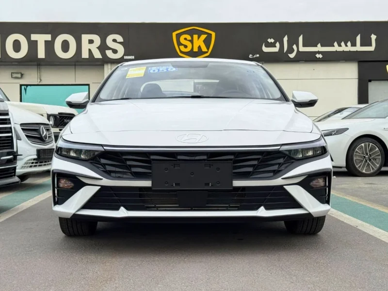 2025 Hyundai Elantra ELITE 1.5L 4 Cylinder PETROL Engine White Black Sedan