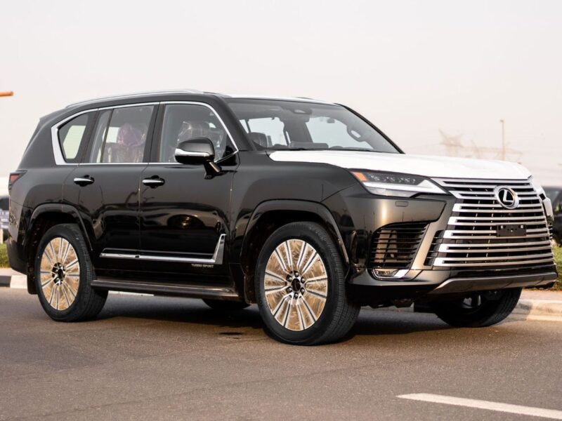 2026 Lexus LX600 Turbo Sport 3.5L V6 Twin-Turbocharged Petrol Black Red SUV