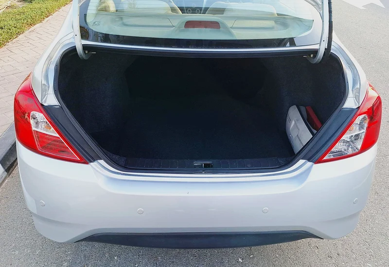 2019 Nissan Sunny Other 4 Cylinder Petrol Engine Silver Beige Sedan GCC Specs