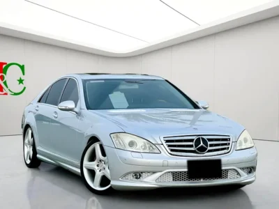 2006 Mercedes-Benz S-Class S 350 6 Cylinder Petrol Engine Silver Black Sedan