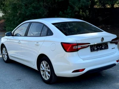 2023 MG MG5 Other 4 Cylinder Petrol Engine White Black Sedan GCC Specs