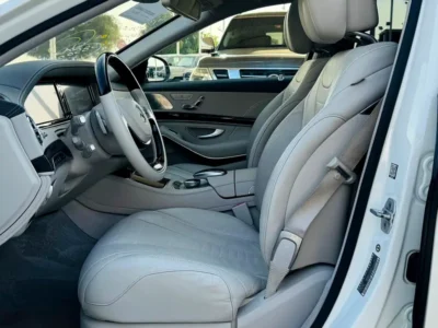 2015 Mercedes-Benz S-Class S 400 h 6 Cylinders Petrol Engine White Sedan