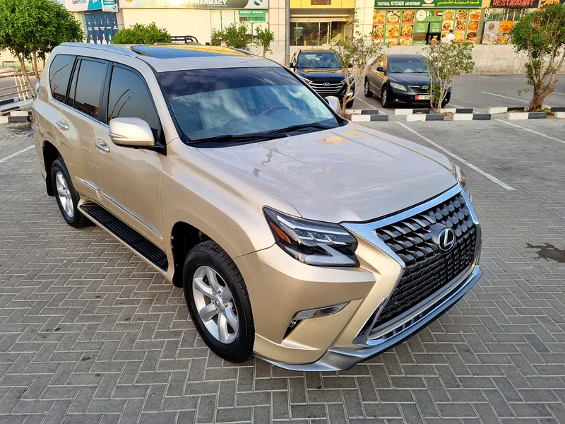 2010 Lexus GX 460 Platinum 8 Cylinders Petrol Engine Gold Beige SUV