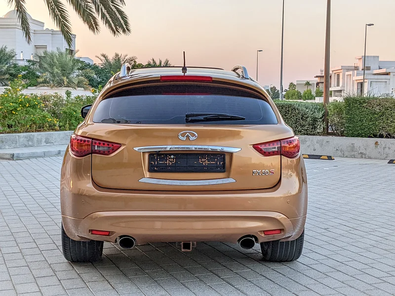 2008 Infiniti FX50 Other 8 Cylinder Petrol Engine Orange Brown SUV