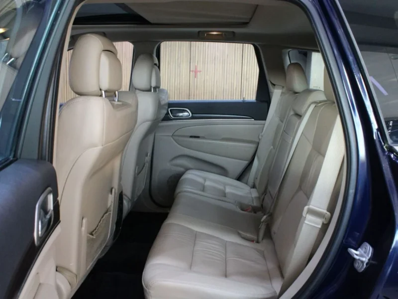 2014 Jeep Grand Cherokee Limited 6 Cylinder Petrol Engine Black Beige SUV