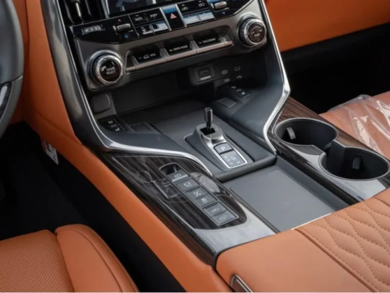 2026 Lexus LX700 Hybrid VIP 3.5L Twin Turbo 4 Cylinder Engine White Orange SUV