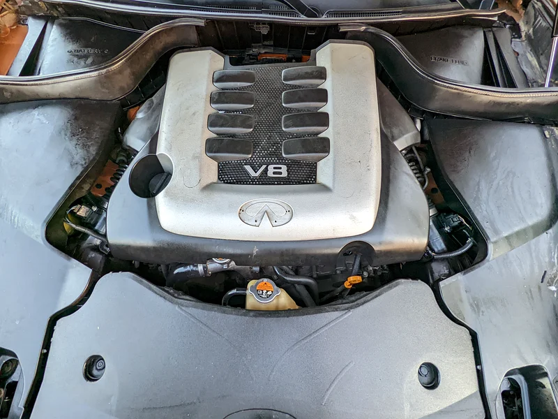 2008 Infiniti FX50 Other 8 Cylinder Petrol Engine Orange Brown SUV