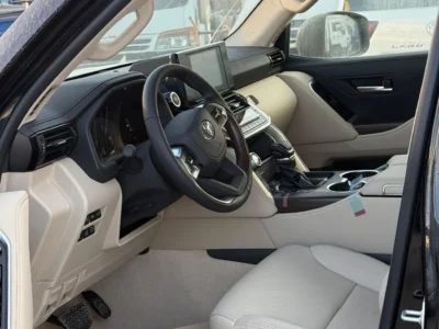 2026 TOYOTA LAND CRUISER 4.0 L WITH RADAR 6 Cylinders Engine White Beige SUV