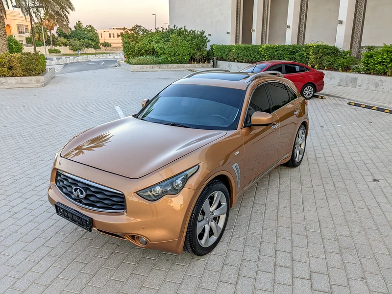 2008 Infiniti FX50 Other 8 Cylinder Petrol Engine Orange Brown SUV