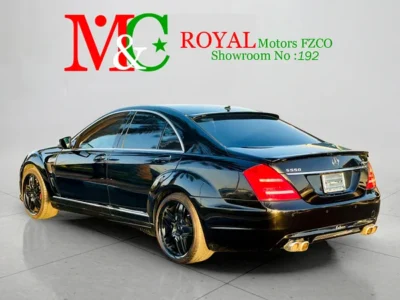 2008 Mercedes-Benz S-Class S 350 6 Cylinders Petrol Engine Black Sedan