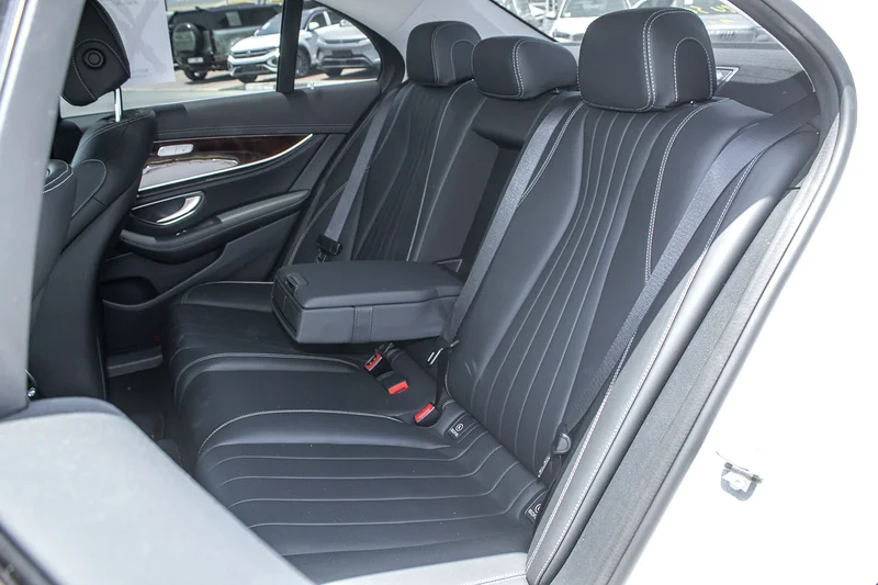 2017 Mercedes-Benz E-Class E400 4Matic 6 Cylinders Engine White Black Sedan