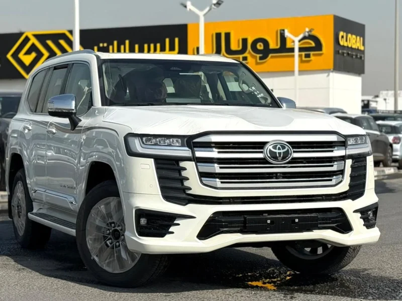 2026 Toyota Land Cruiser VXR 4.0L V6 Engine White Beige SUV GCC Specs