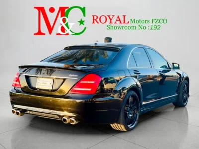 2008 Mercedes-Benz S-Class S 350 6 Cylinders Petrol Engine Black Sedan
