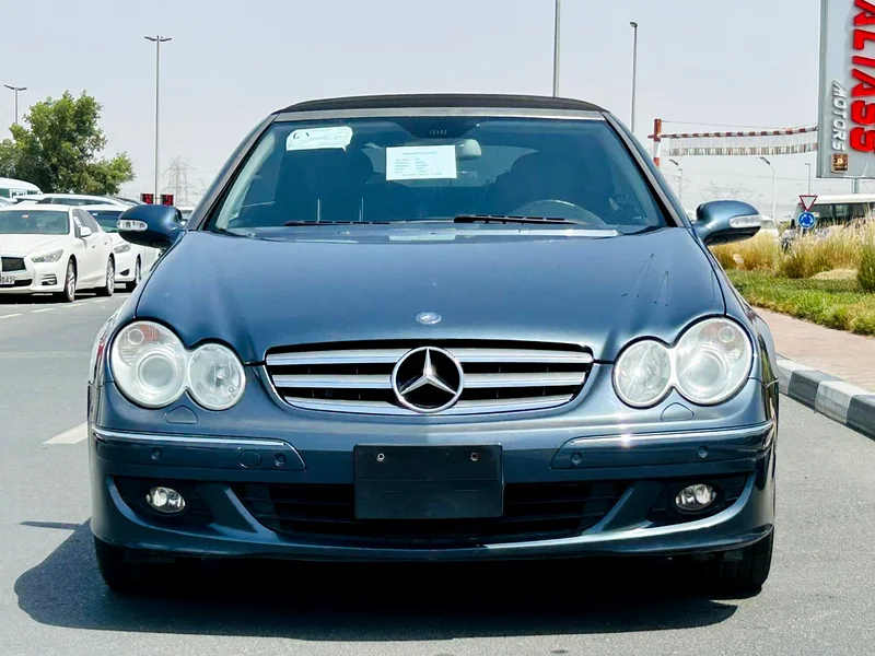2007 Mercedes-Benz CLK-Class CLK 350 6 Cylinders Petrol Engine Grey Black