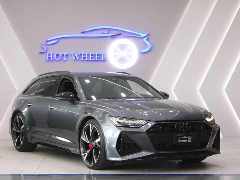 2024 Audi RS6 4.0 Litre 8 Cylinders Petrol Engine Grey Black Station Wagon