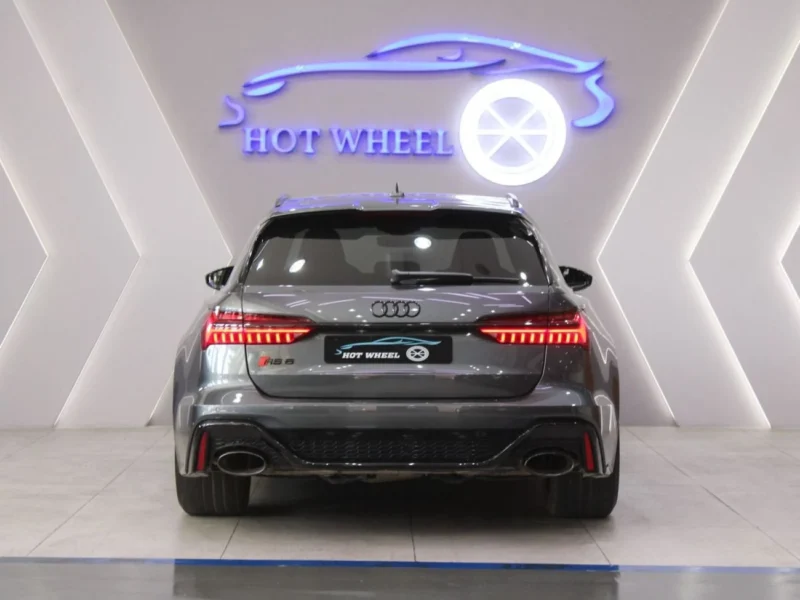 2024 Audi RS6 4.0 Litre 8 Cylinders Petrol Engine Grey Black Station Wagon