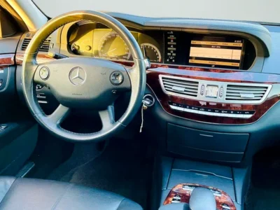 2008 Mercedes-Benz S-Class S 350 6 Cylinders Petrol Engine Black Sedan