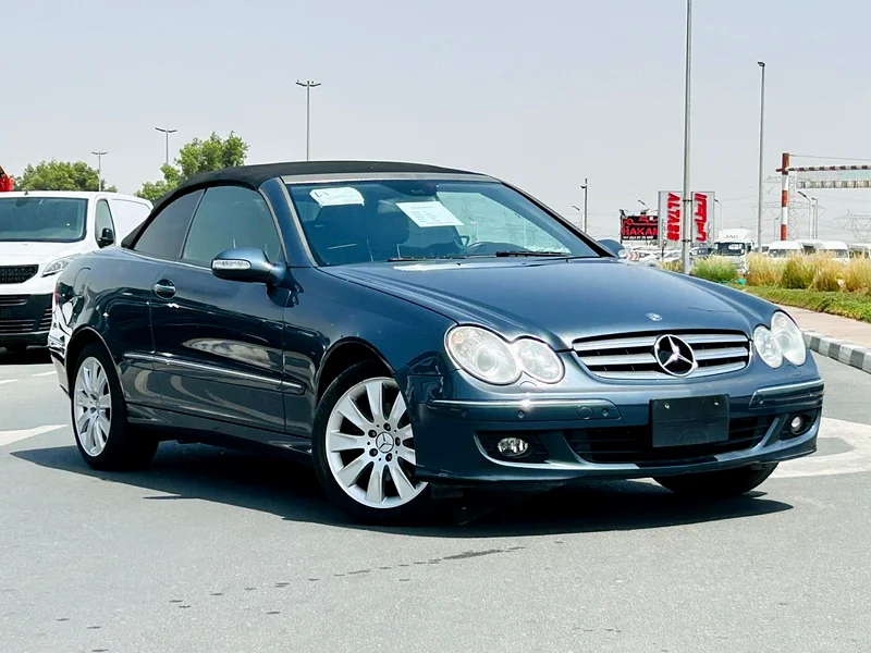 2007 Mercedes-Benz CLK-Class CLK 350 6 Cylinders Petrol Engine Grey Black
