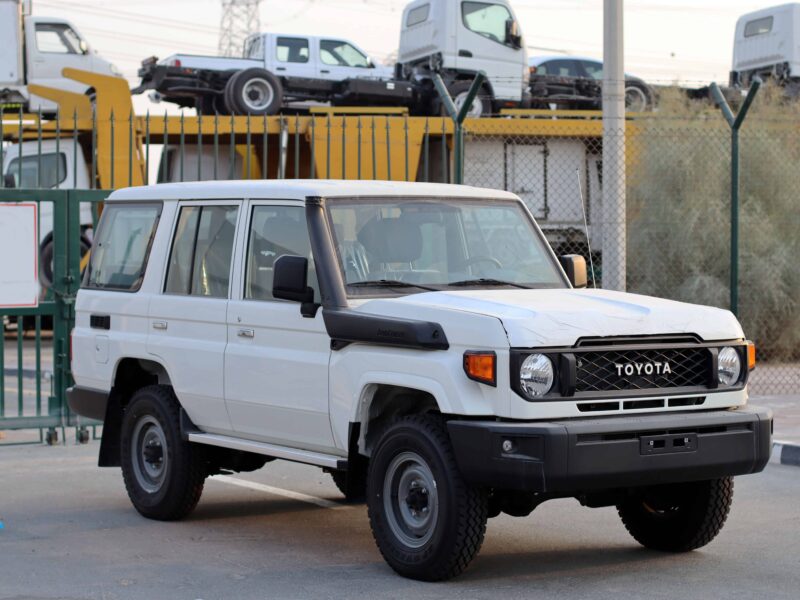 2024 Toyota LC Hardtop 5 Door 4.2L MT White Black SUV Diesel With Snorkel