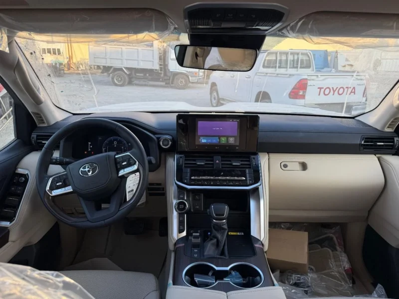 2026 TOYOTA LAND CRUISER 4.0 L WITH RADAR 6 Cylinders Engine White Beige SUV