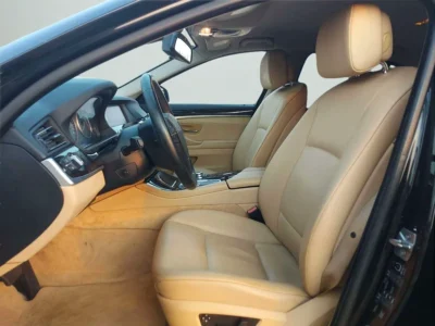 2010 BMW 5-Series 528i 6 Cylinder Petrol Engine Black Beige Sedan