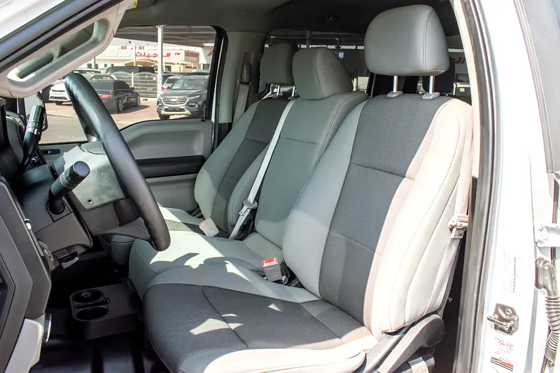 2019 Ford F-Series F150 Platinum 8 Cylinders Engine White Grey Pick Up Truck