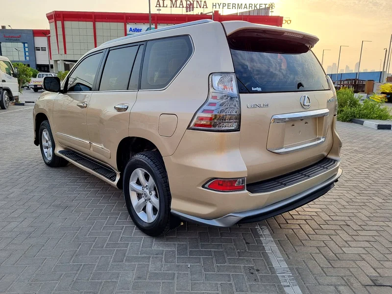 2010 Lexus GX 460 Platinum 8 Cylinders Petrol Engine Gold Beige SUV